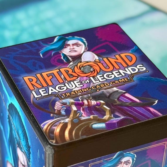 Riftbound Deckbox - Jinx - Etsy