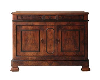 Late 19th Century French Walnut Buffet (A)