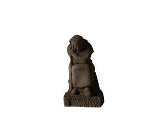 Early 20th Century French Stone Figural Sculpture