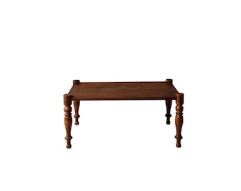 1920s French Oak Coffee Table