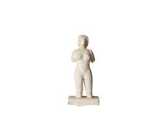 Early 20th Century French Plaster Figure Statue