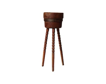 19th Century French Wooden Block Table
