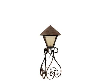 19th Century French Neo Gothic Iron Lantern