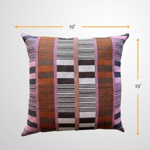 Handwoven Boho Pillow Cover Rosa Cotton Acrylic - Etsy