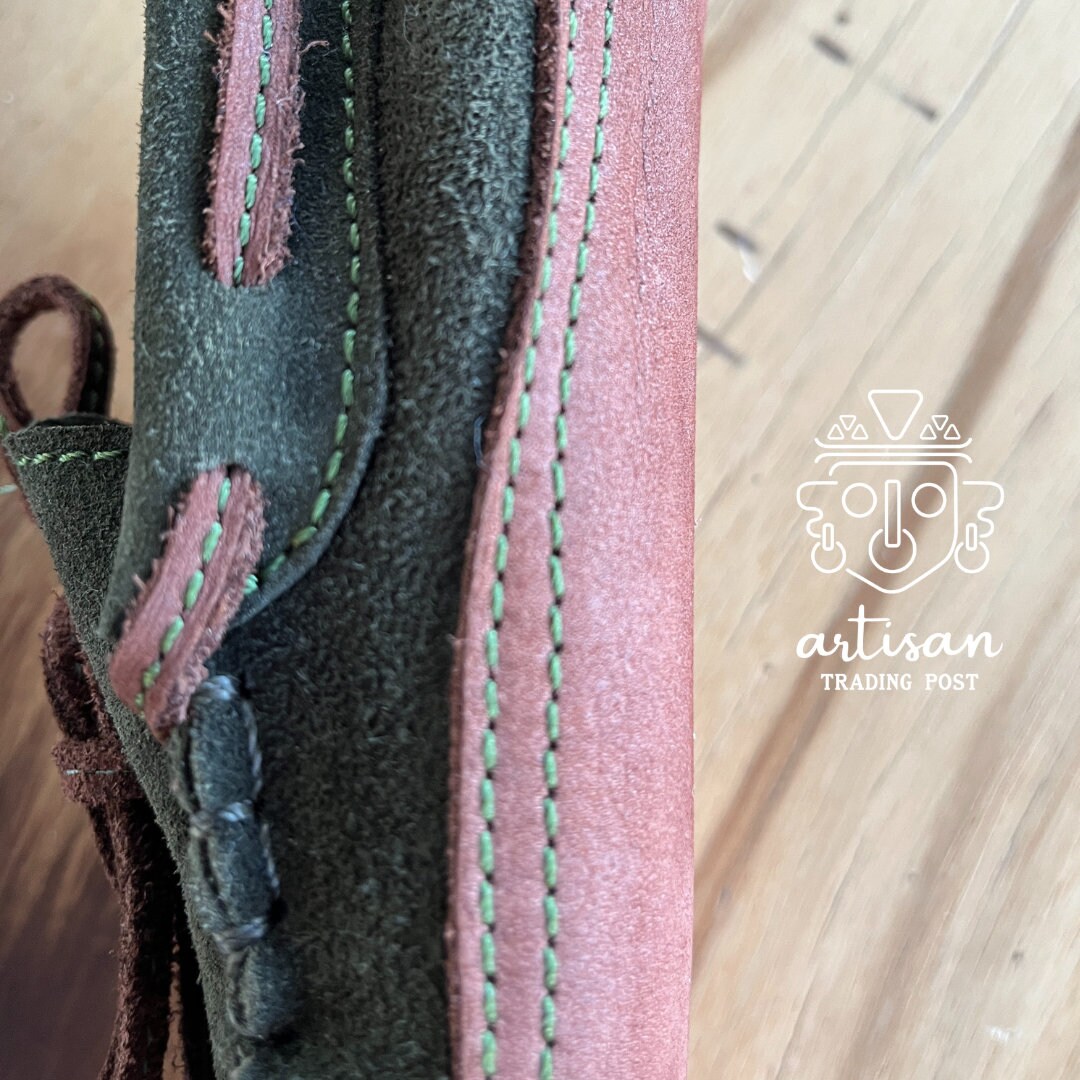 tracee metallic leather moccasin