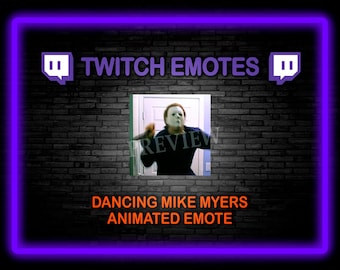 Halloween Mike Dancing Twitch Emote