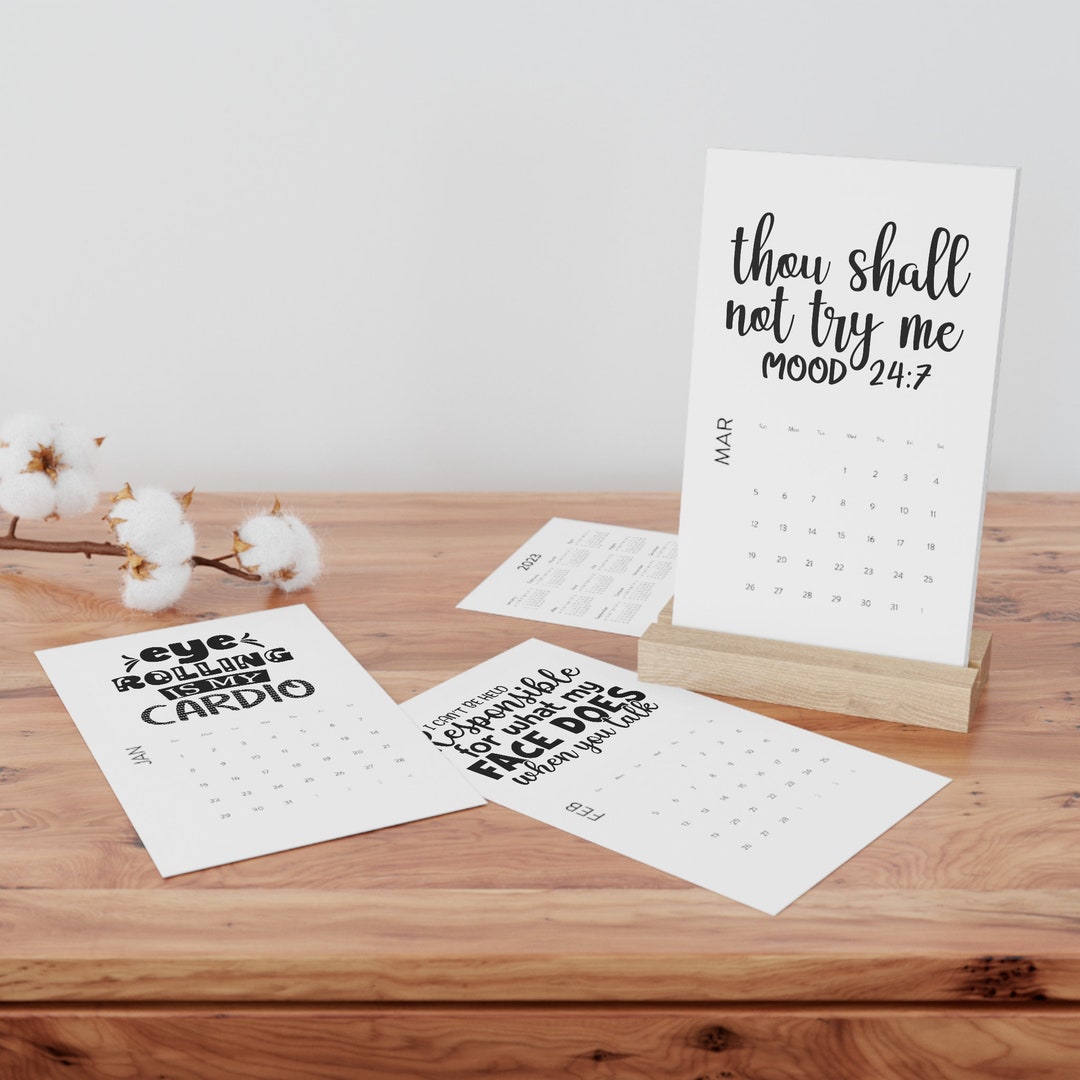 Sarcastic Desk Calendar 2025 Election Connie Alejandra