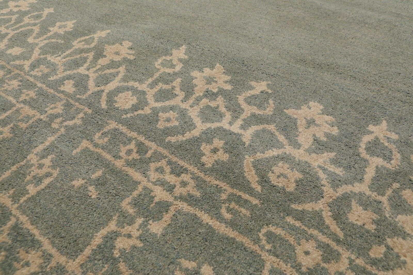 Desa Bordered Handtufted Wool Rug. 100 Authentic Handmade High