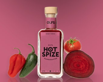 Olfs Hot Spize - handmade, vegan chili sauce, from Hamburg. Perfect gift for a spicy barbecue!