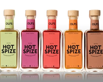 Olfs Hot Spize - handmade, vegan chili sauce, from Hamburg. Perfect gift for a spicy barbecue!