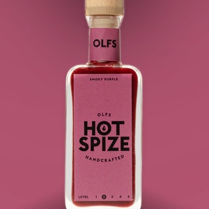 Olfs Hot Spize handgefertigte, Vegane Chilisauce, aus Hamburg. Perfektes Geschenk für ein scharfes Grillfest Bild 2