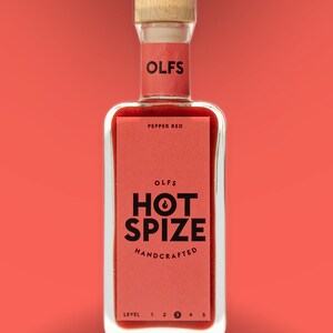 Olfs Hot Spize handgefertigte, Vegane Chilisauce, aus Hamburg. Perfektes Geschenk für ein scharfes Grillfest Bild 2