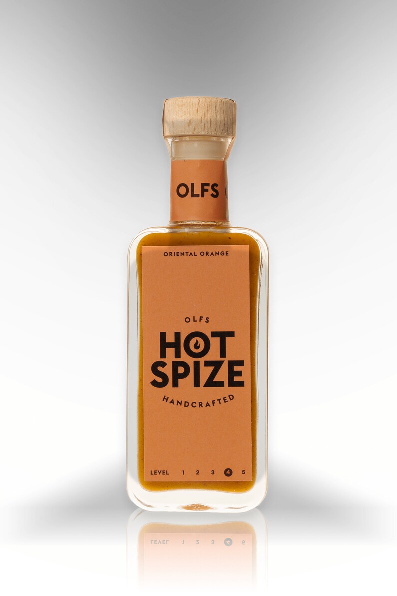 Olfs Hot Spize handgefertigte, Vegane Chilisauce, aus Hamburg. Perfektes Geschenk für ein scharfes Grillfest Bild 4