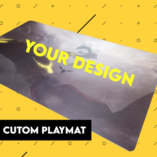 Custom Playmat Etsy