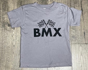 Bandera de la carrera de BMX