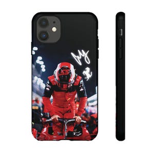 Carlos Sainz Phone Case, Ferrari F1 Case for iPhone 12 to 16, Racing Gift for F1 Fans, Motorsport Phone Cover, CS55 Grand Prix Case