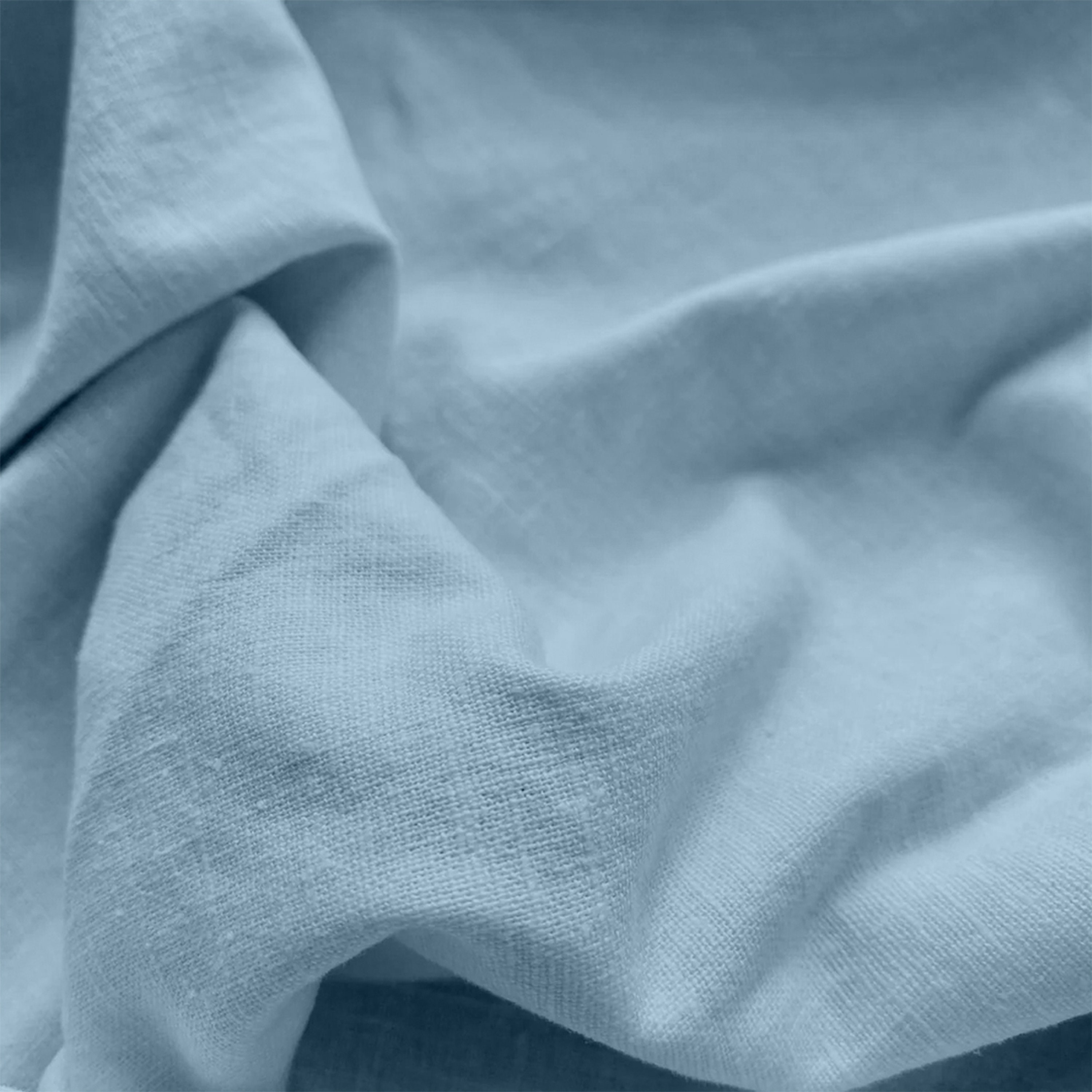 Natural Dye Linen Fabric Blue or Indigo Color Etsy