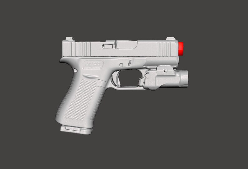 Doubletap Appendix Hybrid IWB Holster - Glock 43X Streamlight TLR7 Sub - Black - Foto 5