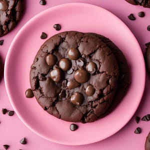 Crumbl-Inspired Brownie Batter Cookie Recipe | Digital Download | Gooey Chocolate Cookies with Brownie Topping