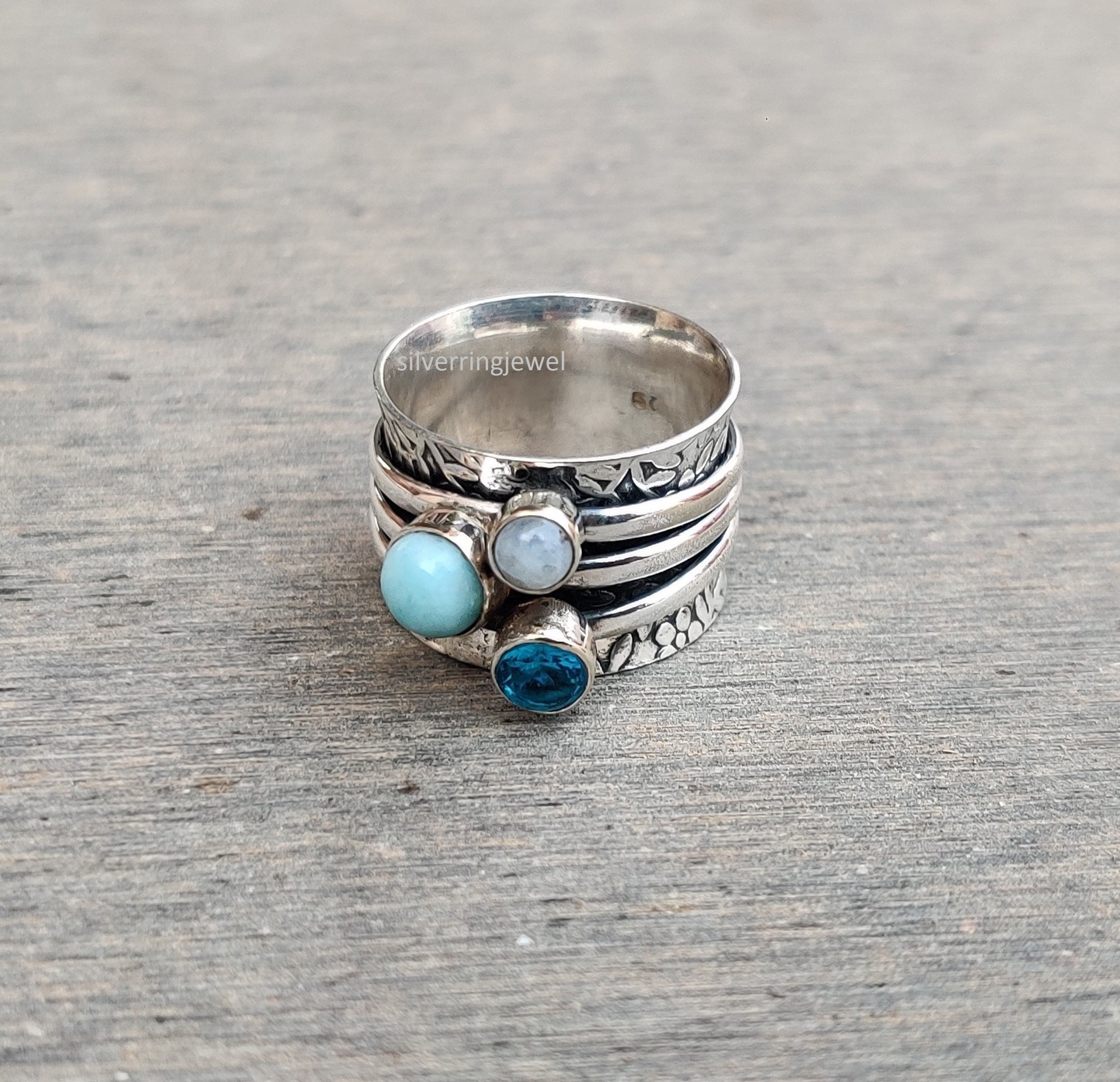 Larimar Jewelry in 925 Silver | Dominican Republic