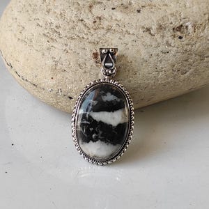 Handmade Sterling Silver Buffalo Turquoise Pendant
