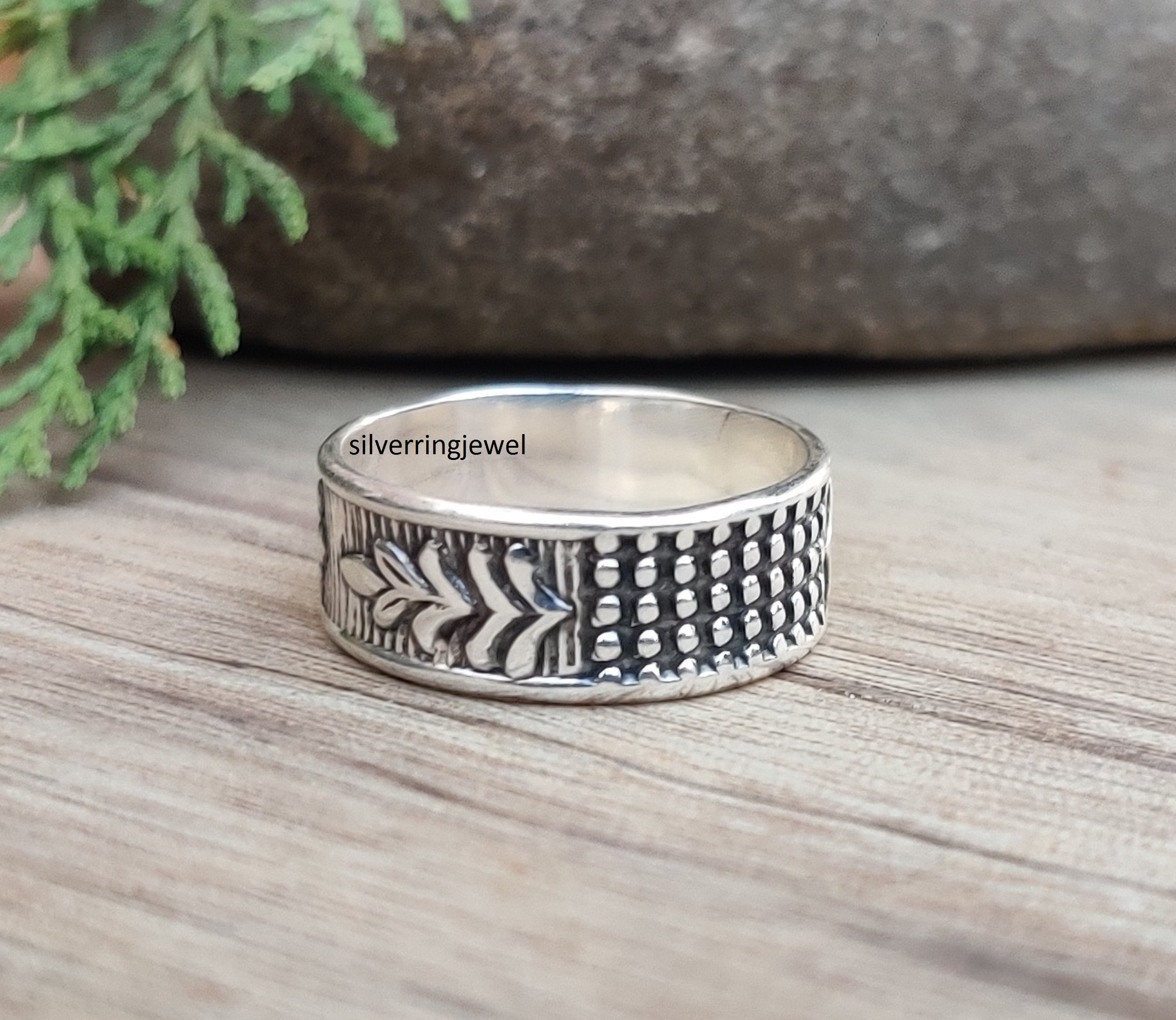 当季大流行 925 Ring Stylish Ring, Band Silver Ring, Silver Sterling アクセサリー