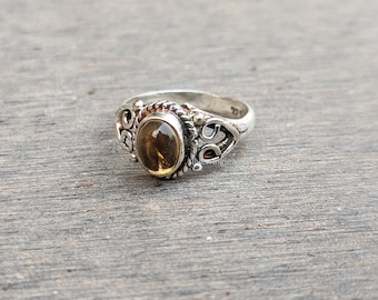 Citrine Gemstone Ring~ Beautiful Designer ring* drop-dead gorgeous Ring* 925 Sterling Silver Ring* magnificent Ring* Amazing Ring* Gift Ring