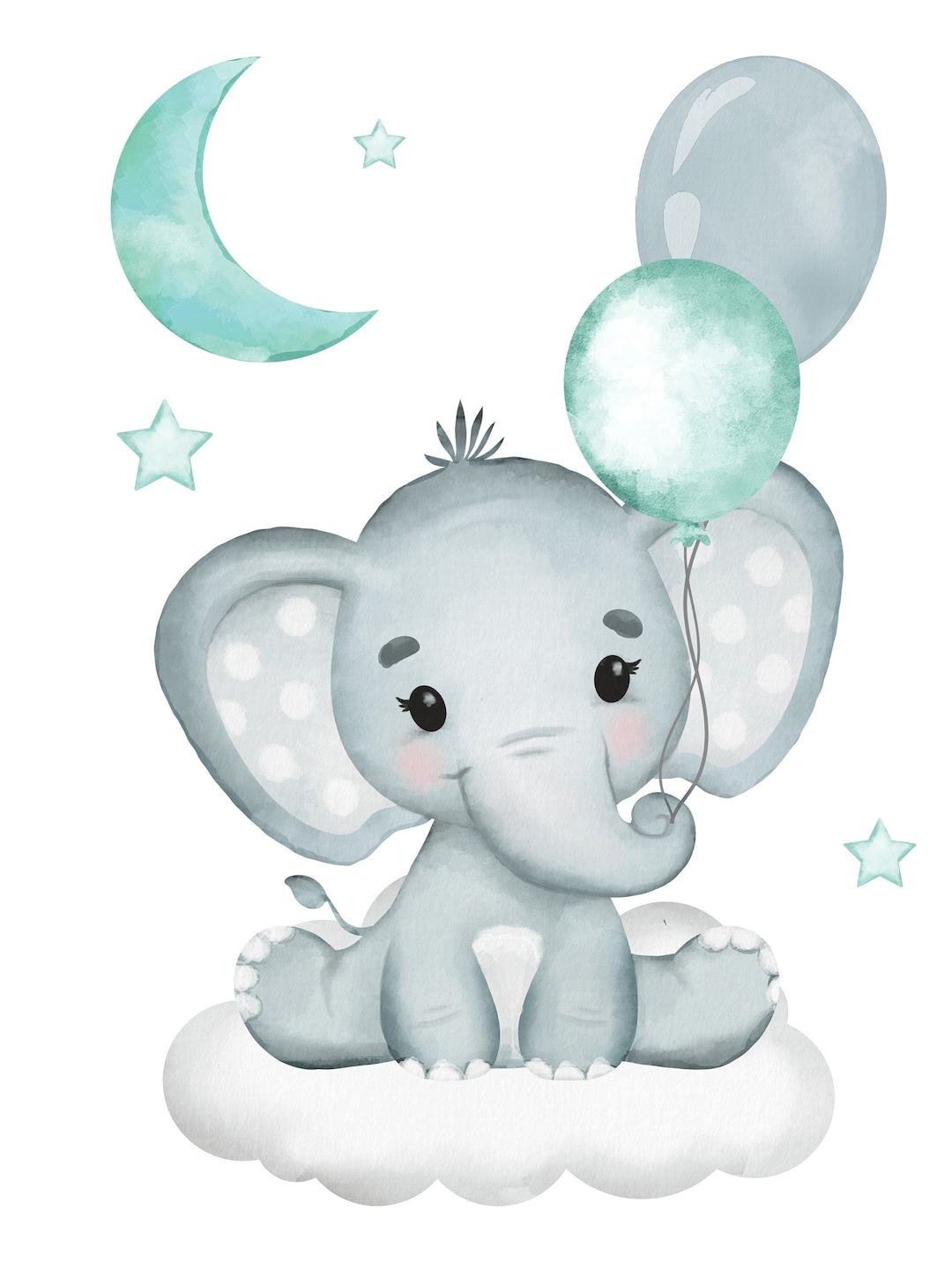 Digital Download, Set of 3 Prints, Love You to the Moon and Back ...