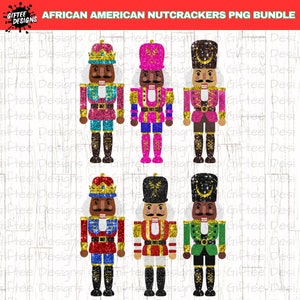 Bundle PNG casse-noisette afro-américain, casse-noisette noir png, chemise casse-noisette png, faux paillettes, casse-noisette rose, faux paillettes png,