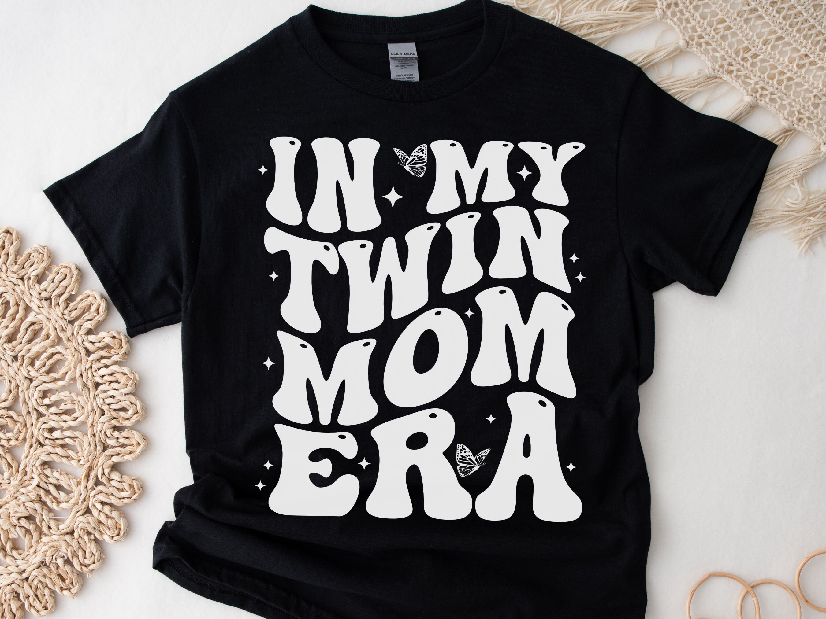 In My Twin Mom Era SVG PNG Bundle, Twin Mom Svg, Expecting