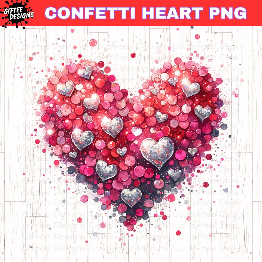 Valentines Day Heart PNG, Watercolor Heart Png, Valentine Shirt Png ...