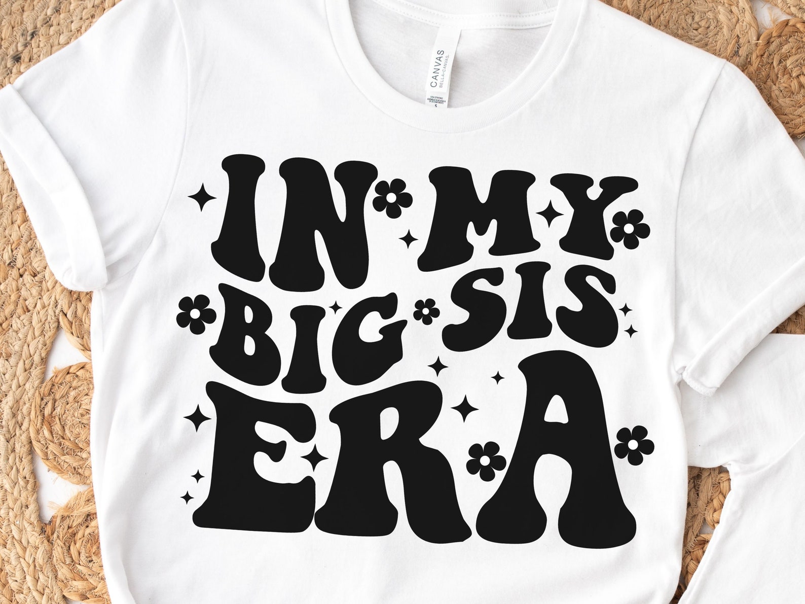 In My Big Sister Era SVG PNG Bundle, Big Sister Svg, Sister Quotes Svg ...