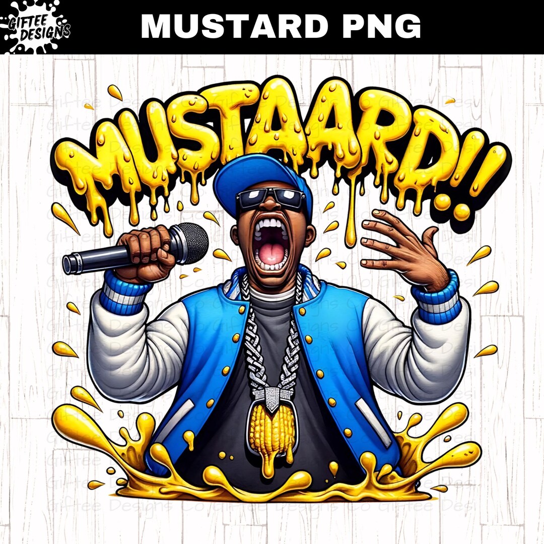 Mustard Png, Kendrick, Hip Hop Png, Not Like Us Png, for the Culture ...