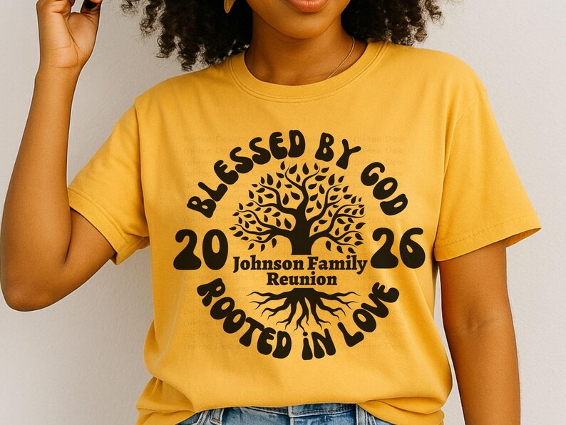 Family Reunion Tree SVG, Family Gathering svg, Christian family tshirts, family 2026 svg, Retro Family svg, Family Reunion png, image 5
