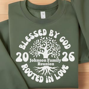 Family Reunion Tree SVG, Family Gathering svg, Christian family tshirts, family 2026 svg, Retro Family svg, Family Reunion png, image 10
