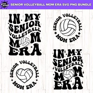 In meinem Seniorvolleyball Mom Era SVG PNG Bundle, Beachvolleyball Mom Senior SVG, Senior Beachvolleyball Mom Shirt svg, Senior 2025 Beachvolleyball svg