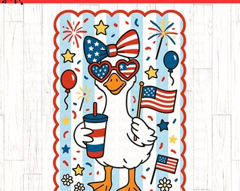 Vaterländische Gans PNG, 4. Juli png, Amerika png, Dumme Gans png, Coquette USA png, Freiheit png, Unabhängigkeitstag png,