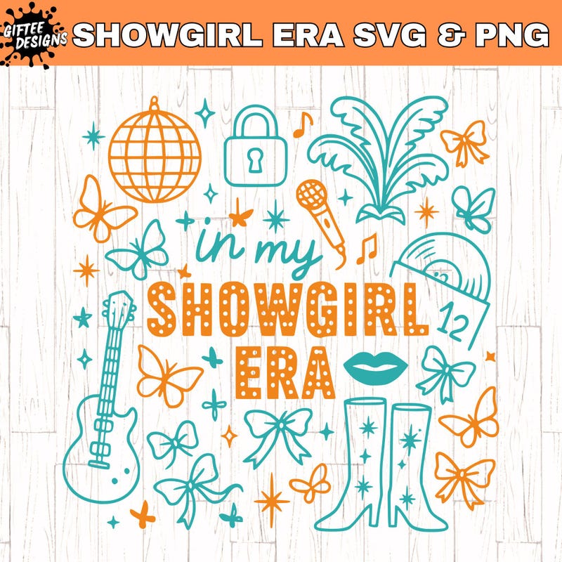 Showgirl Swift Svg Etsy