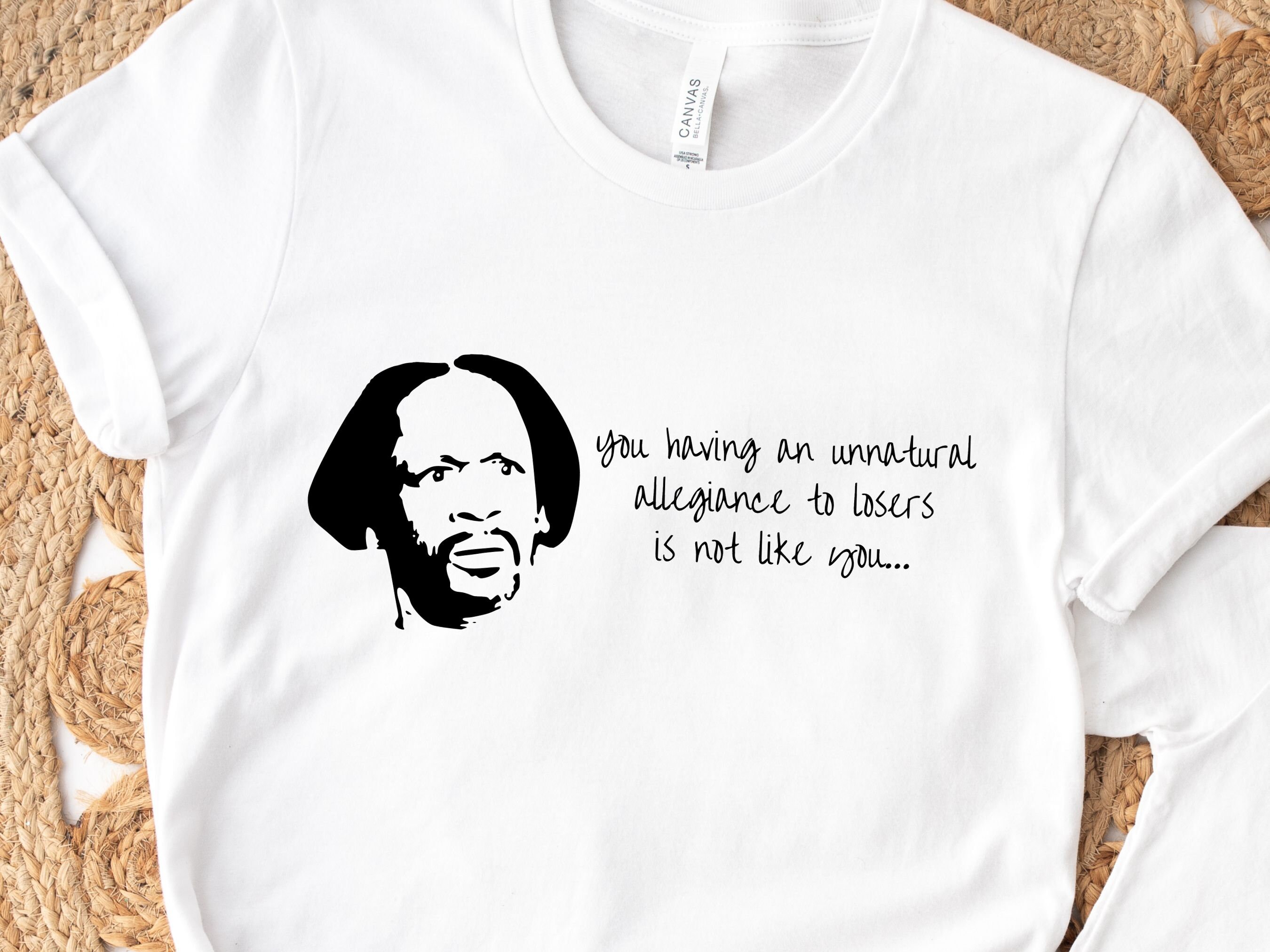 Katt インタビューの引用 SVG PNG、ミーム svg、アフリカ系アメリカ人の引用、黒人文化 svg、面白い引用シャツ  svg、敗者との不自然な忠誠 - Etsy 日本, image size:2700x2025