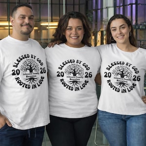 Family Reunion Tree SVG, Family Gathering svg, Christian family tshirts, family 2026 svg, Retro Family svg, Family Reunion png, image 8