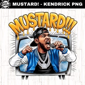 Senf PNG, Kendrick, Hip Hop PNG, nicht wie wir png, schwarze Kultur, Rapper png, Los Angeles png, Fernseher aus, lustiges Meme, Afroamerikaner png