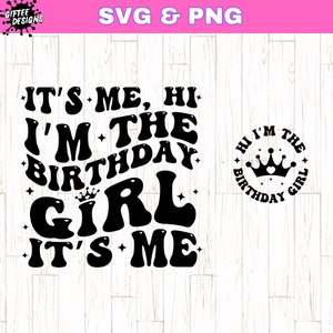 Es ist mir Hallo ich bin das Geburtstagskind SVG PNG, es ist mein Geburtstag svg, Geburtstag Prinzessin svg, Geburtstagskind png png, Groovy Retro Designs