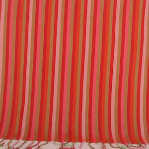 Bachelorette Party Favors, Bachelorette Party Decorations, Striped Towel, 36x71 Inches Orange-Pink Cotton Towel, Wedding Favors,
