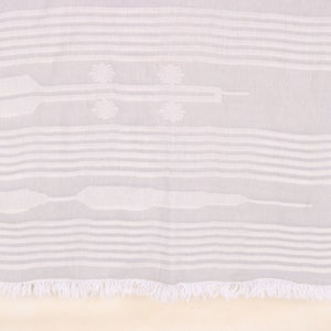 Wedding Favors, Turkish Blanket, 60x83 Inches Gray Cotton Blanket, Personalized Blanket, Patterned Blanket, Bridal Shower Gifts,
