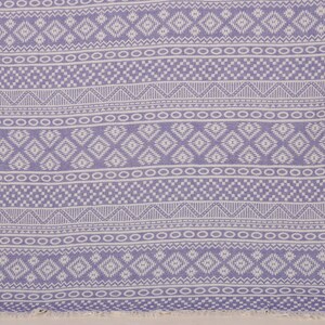 Best Friend Gift, Geometric Towel, Summer Gift, Personalized Turkish Towel, 36x67 Inches Purple Cotton Towel, Personalized Wedding Gift,