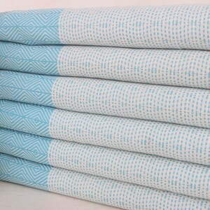 Turkish Beach Towel, Personalized Gift Box Towel, Turquoise Towel, Diamond Towel, 40x71 Inches Beach Towel Embroidery, Fitness Towel,