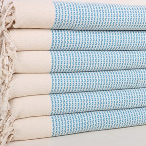 Newlywed Gift,  Bulk Gift For Coworkers, Turquoise Towel, Diamond Towel, 20x40 Inches Personalized Gifts, Gym Towel, Travel Towel,