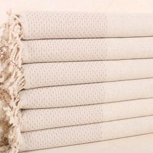 Bridesmaid Gift, 20x40 Inches Light Beige Cotton Hand Towel, Bachelorette Party Gifts, Summer Gift, Valentines Gift,