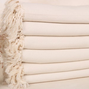 67x83 Inches Natural Cotton Throw, Bachelorette Party Decorations, Gift For The Home, Best Friend Gift, Valentines Day Gift Idea,