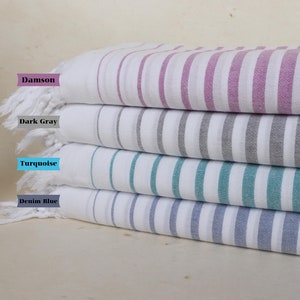 Bachelorette Party Gifts, Striped Towel, Bachelorette Party Gifts Bridesmaids, Turkish Beach Towel, 36&quot;x70&quot; Cotton Towel,